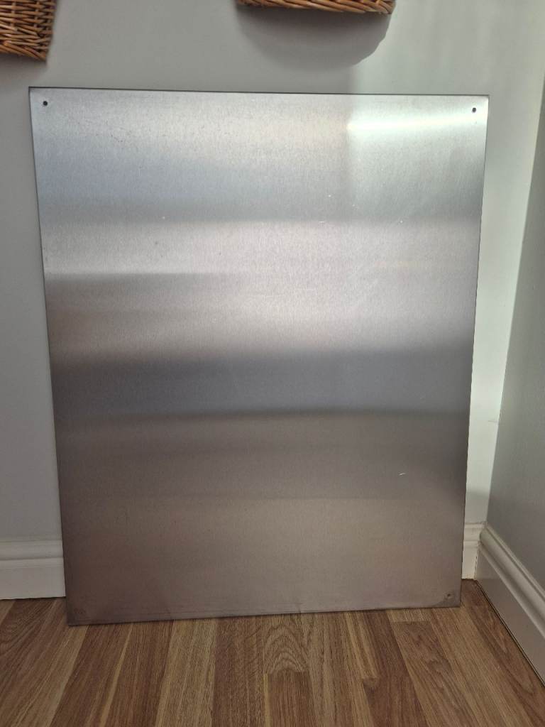 Kitchen Splashback stainless steel 60x75 cm