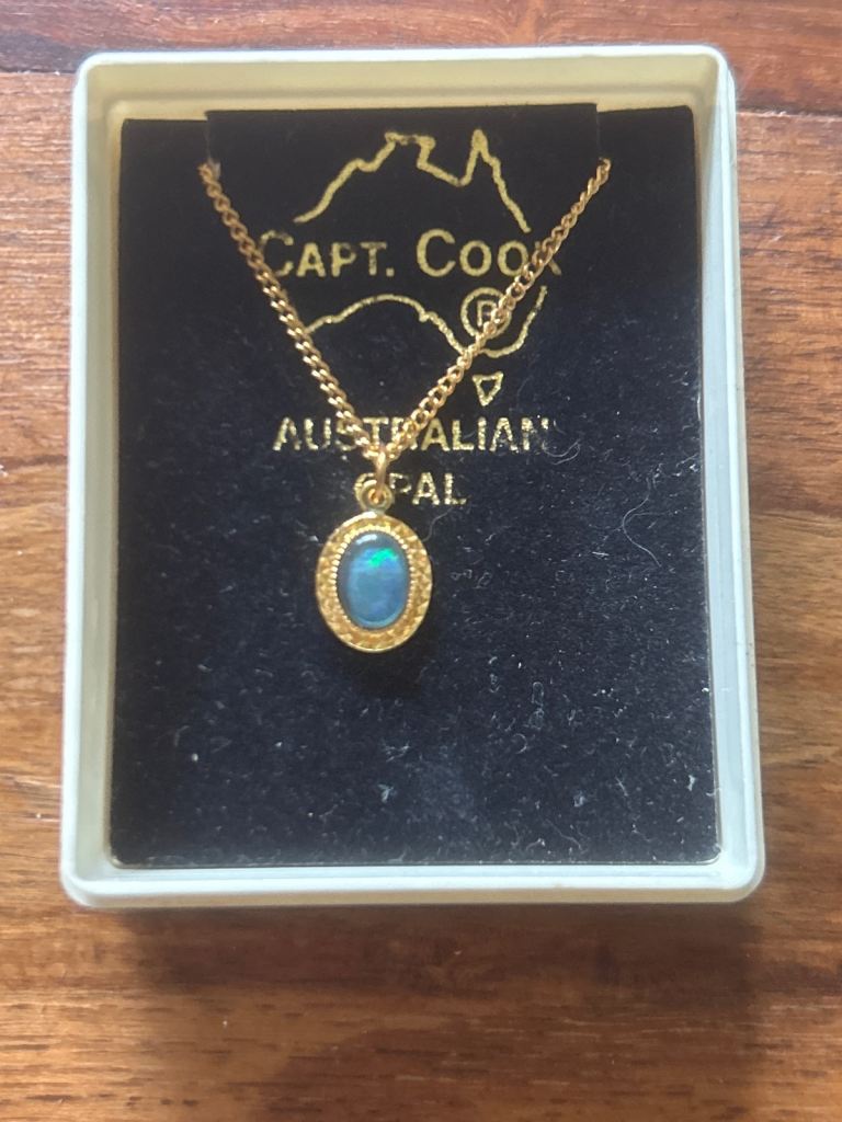 image for Capt Cook Australian Opal necklace 