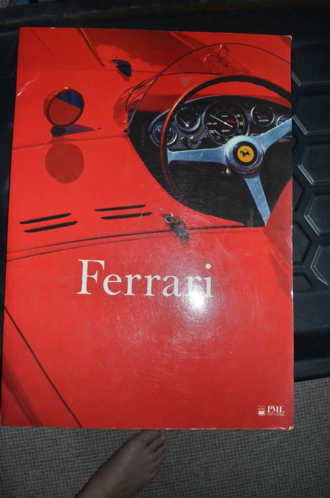 VERY LARGE FERRARI POSTER BOOK 