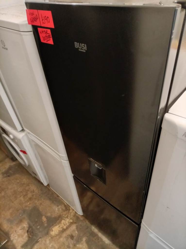 BUSH NEW GRADED FRIDGE FREEZER WITH WATER DISPENSER