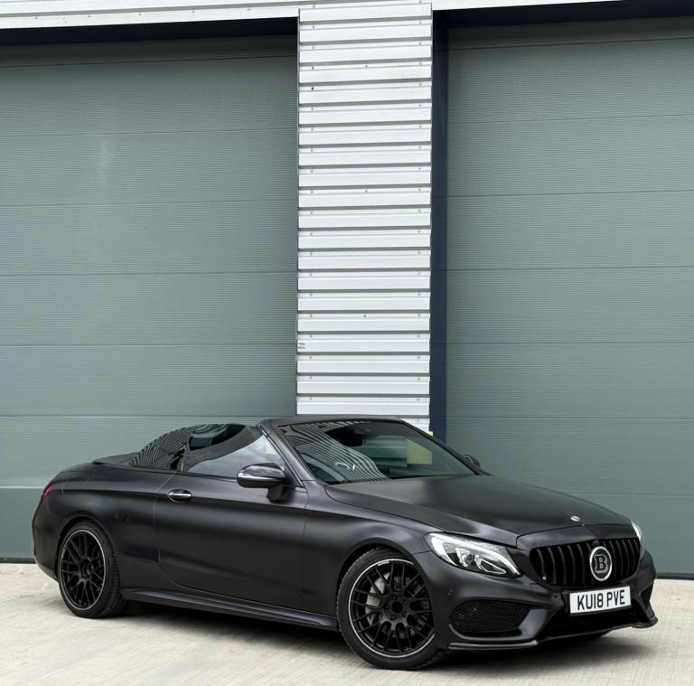 2018 18 MERCEDES-BENZ C250D AMG LINE PREMIUM PLUS C CLASS 2.1 CONVERTIBLE FSH 