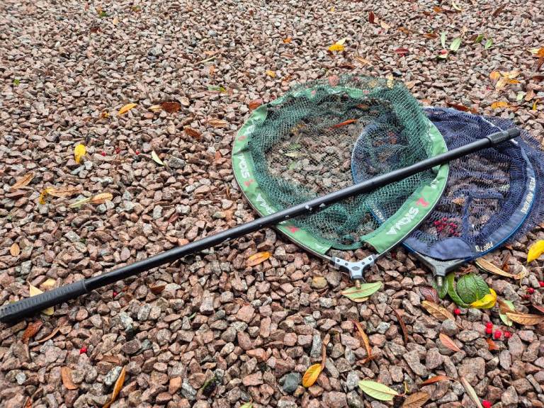 Landing Nets, 2 with 1 handle