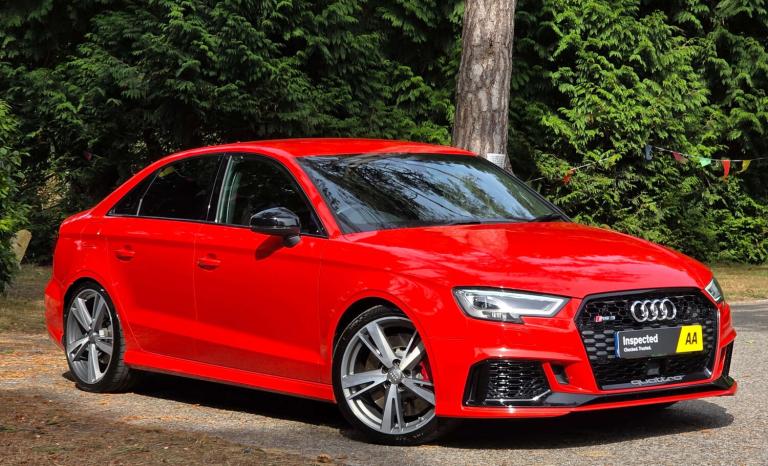 2018 Audi RS3 2.5 TFSI Saloon 4dr Petrol S Tronic quattro Euro 6 (s/s) (400 ps) Saloon Petrol Aut...