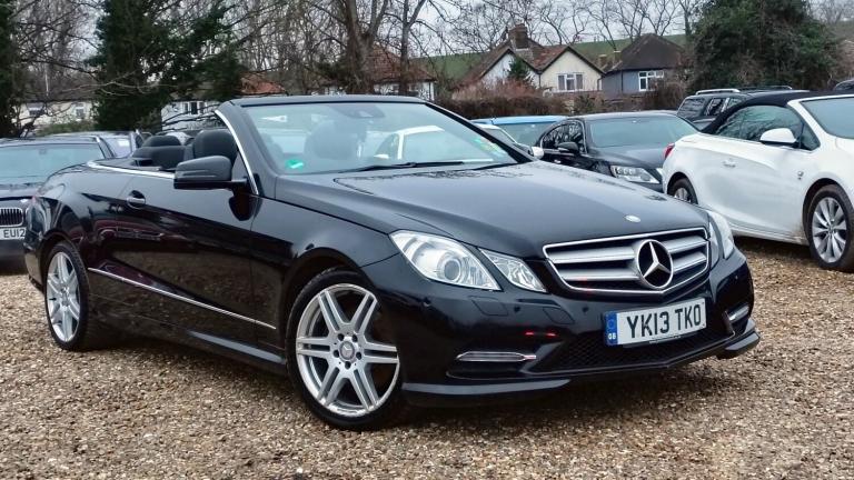 2013 Mercedes-Benz E Class E220 CDI BlueEFFICIENCY Sport 2dr Tip Auto CONVERTIBLE Diesel Automatic