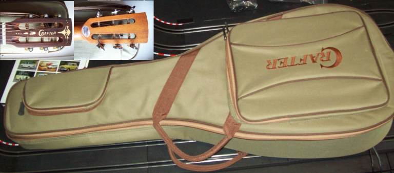 Crafter Mino KOA Electro-Acoustic Travel Guitar