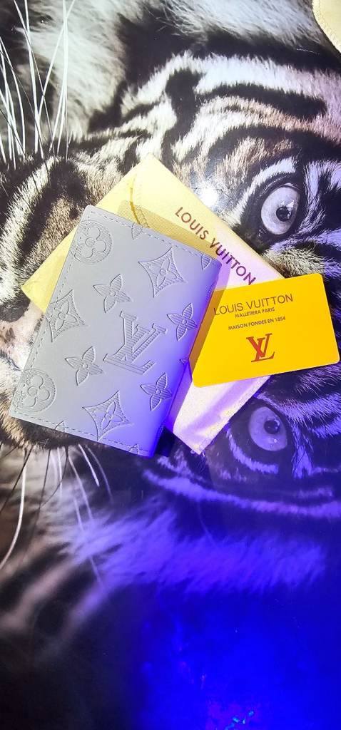 Louis Vuitton Grey Leather Wallet – As Good As New