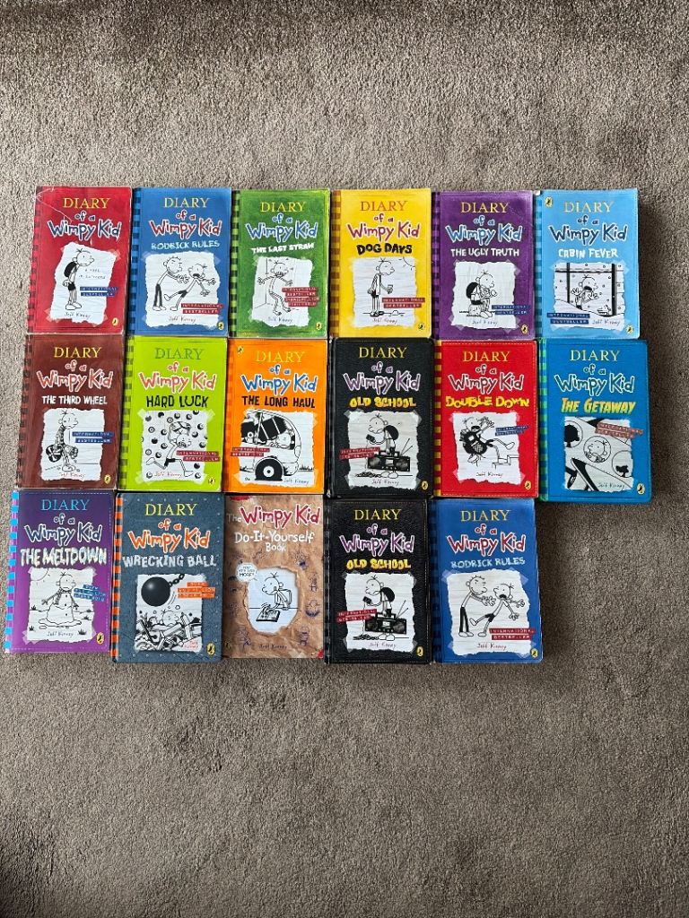 Diary of a wimpy kid books collection OPEN TO OFFERE