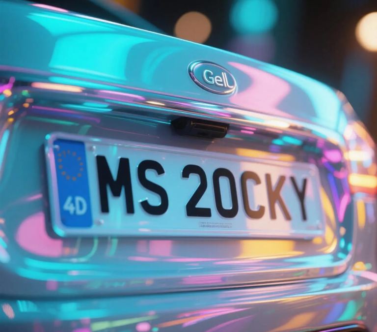 PRIVATE NUMBER PLATE 