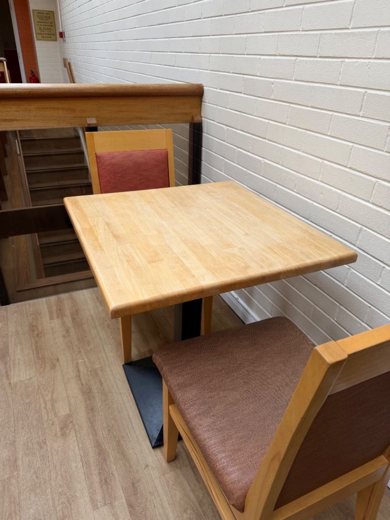 Square Wooden Table
