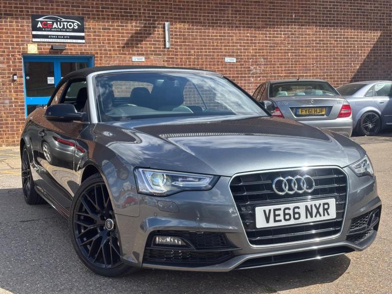 2016 Audi A5 Cabriolet 2.0 TDI S line Special Edition Plus Euro 6 (s/s) 2dr CONVERTIBLE Diesel Ma...