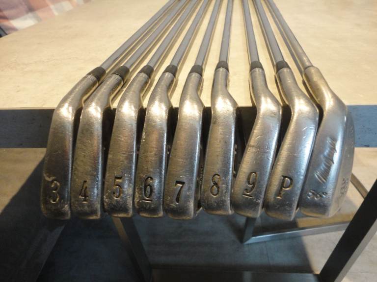 Various golf clubs, irons, various prices, ping, titleist, macgregor etc