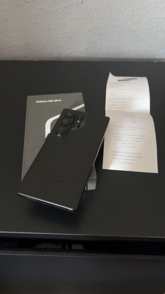 Samsung s26 Ultra - Brand New - 1TB