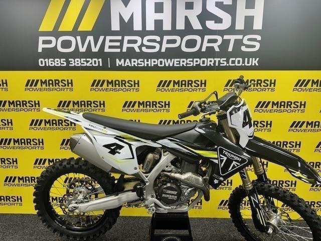 Triumph TF 450-X RC Edition 2025 Model,  ONLY 0.3 Hours ,  VIRTUALLY NEW!!!