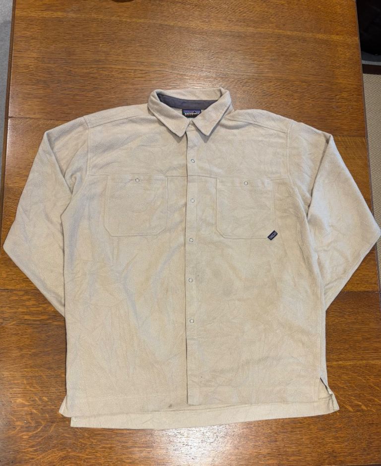 Vintage Patagonia 1996 Synchilla Fleece Shearling Overshirt – Men’s Large