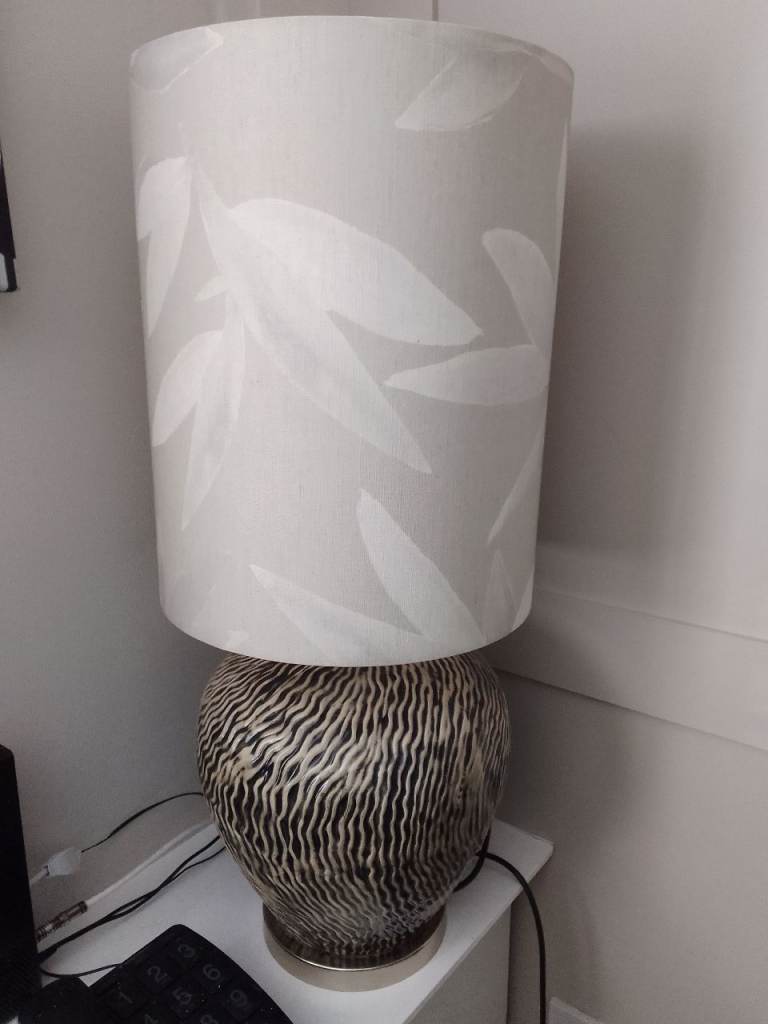 Stunning large lamp bought from boutique 