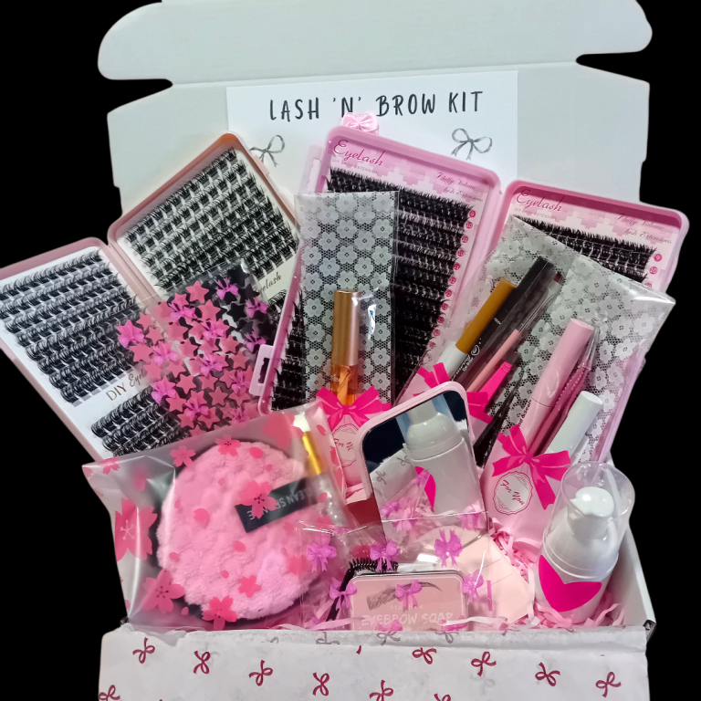 Lash and brows beauty box gift 