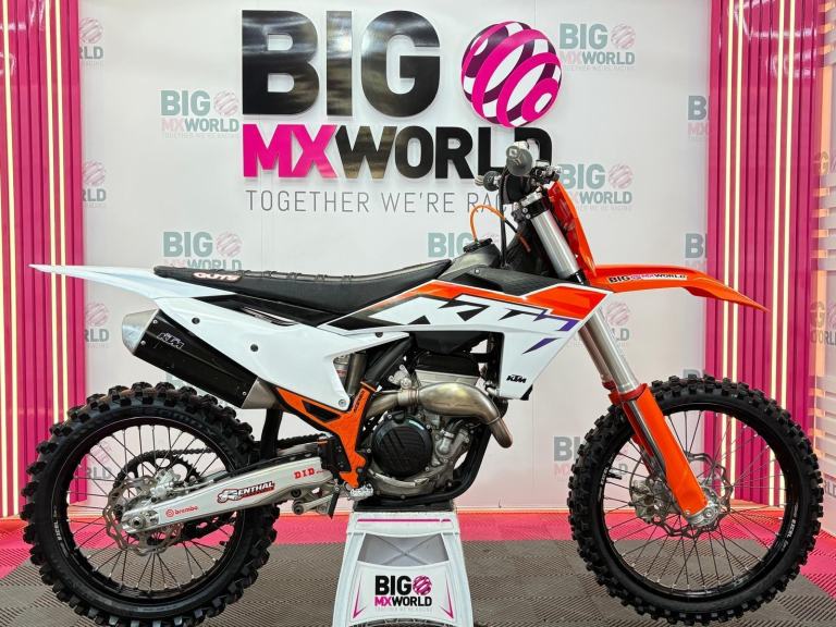 KTM SXF 250 2023 - Only 48 Hrs - Guts SeatCover, Acerbis Frameguards, Fully Serv