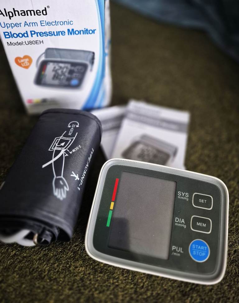 image for Arm Strap Blood Pressure Monitor  
