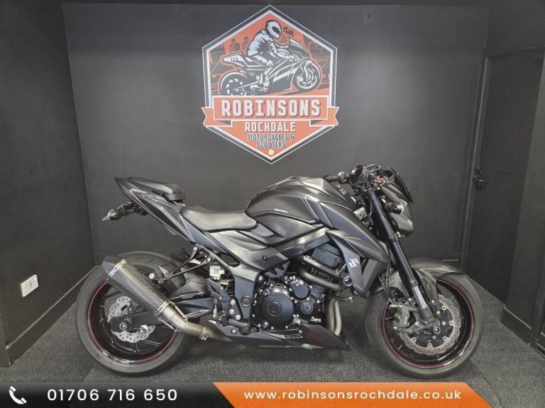 2018 Suzuki GSX S750 Z in black with loads of extras