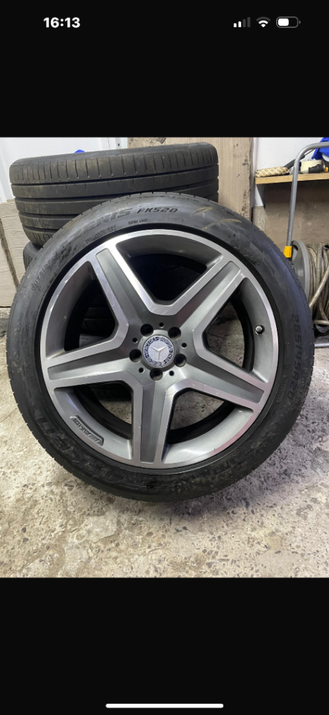Mercedes gle amg alloy wheels (genuine)