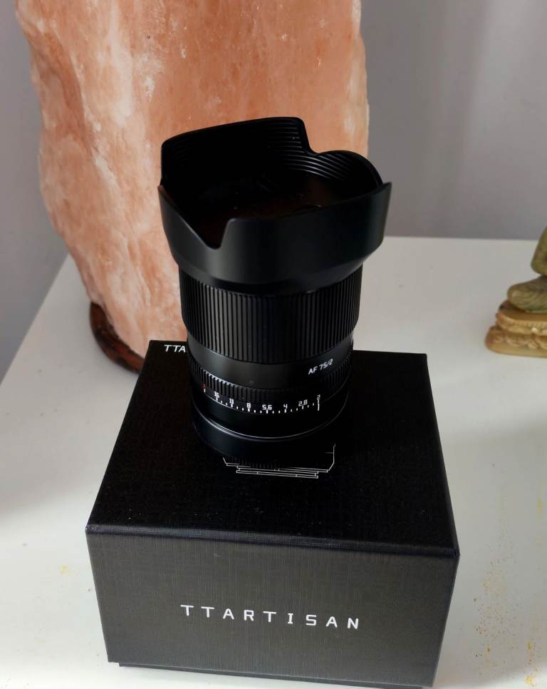 Brand new TTArtisan 75mm F2 lens, Panasonic or Leica mount boxed new