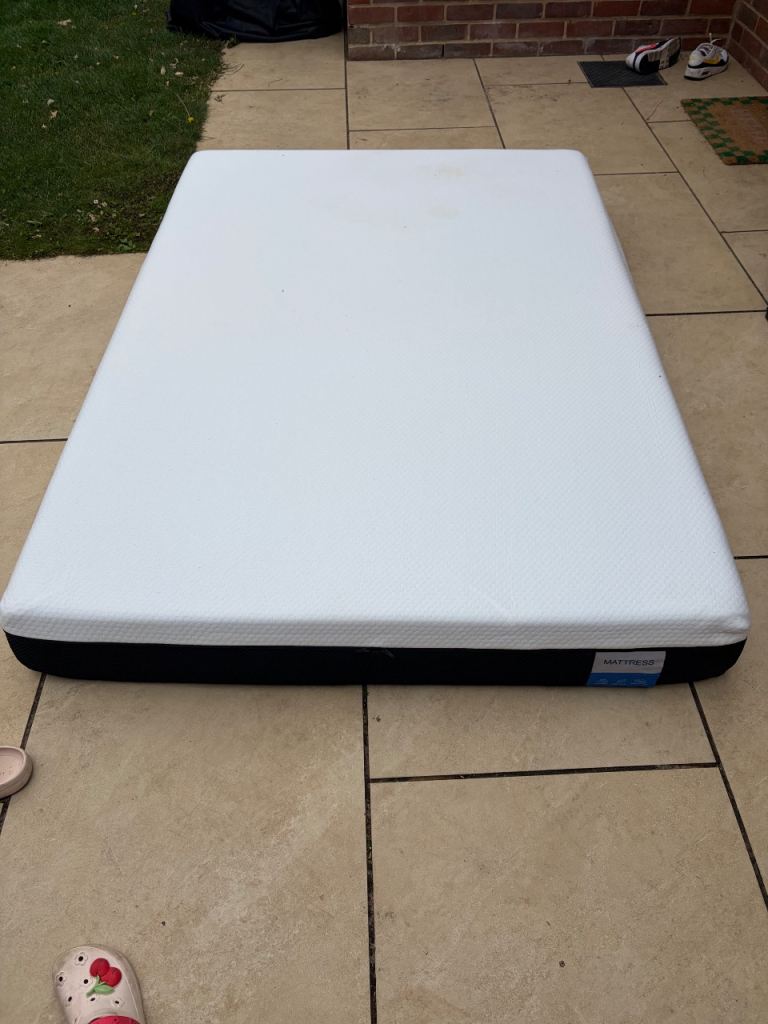 Good Quality double Mattress - White, Good Condition