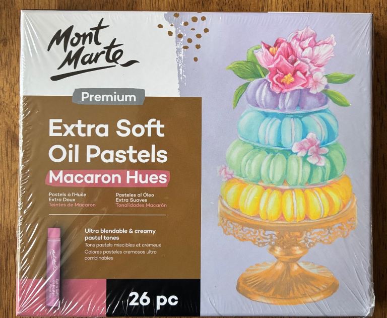 Mont Marte extra soft oil pastel 26pc