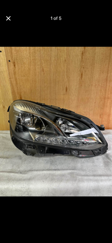 OEM Mercedes E Class W212 Driver Side Right Xenon Headlight 2013-2017