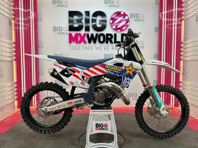 Husqvarna TC 150 2025 - Zero Hours - RJ Hampshire MXON replica graphics