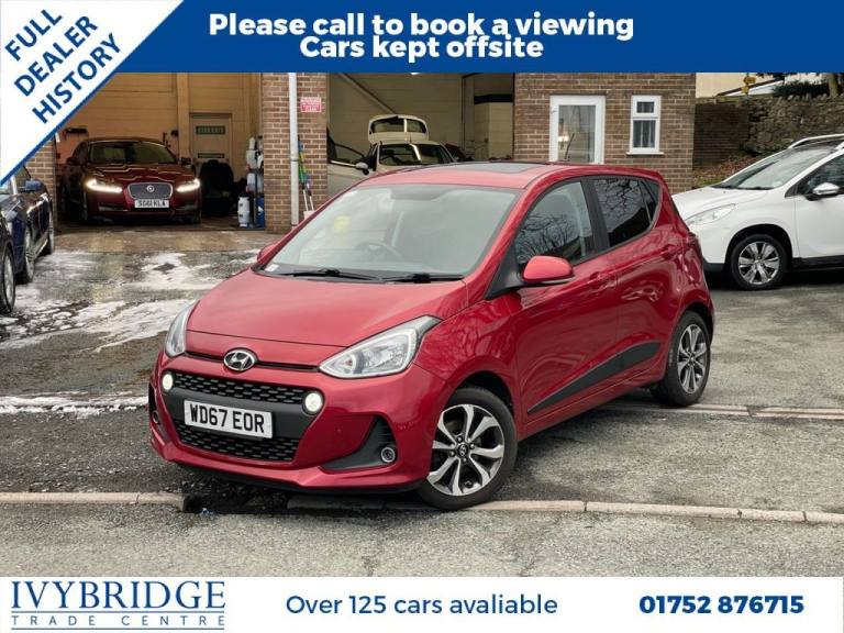 2018 67 HYUNDAI I10 1.2 PREMIUM SE HATCHBACK 5DR PETROL MANUAL EURO 6 (87 PS)