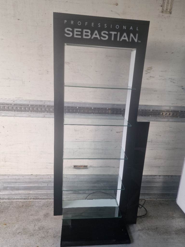 Hair salon product stand
