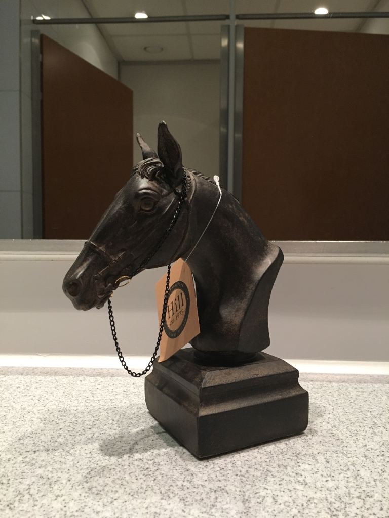 New Horse Head Decor Bust - Equestrian Style Figurine