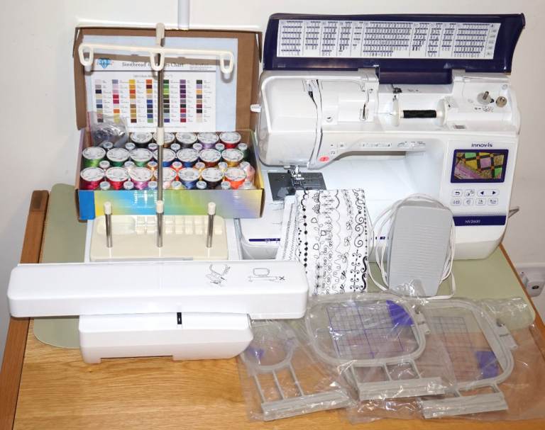 Brother Innovis NV2600 Sewing and Embroidery Machine RRP £2,299