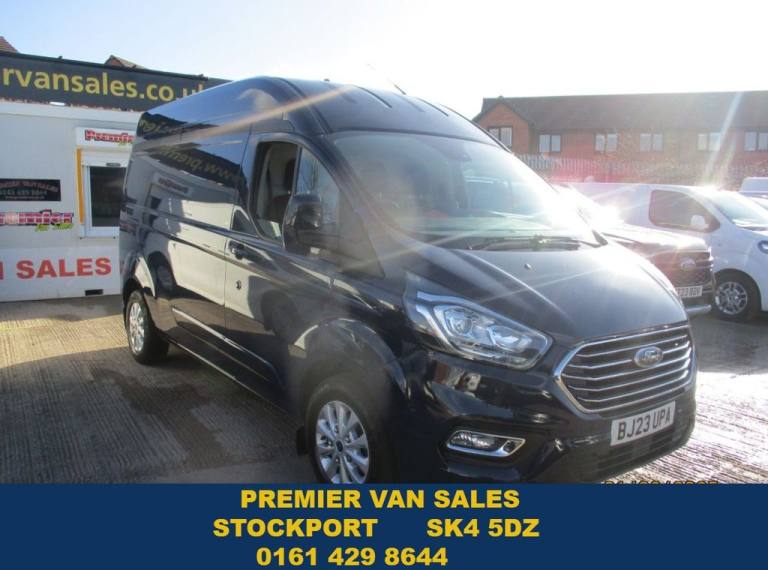 2023 23 FORD TRANSIT CUSTOM 2.0 300 ECOBLUE LIMITED PANEL VAN L2 H2 EURO 6 (130 