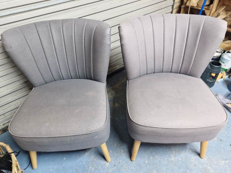 Grey Dunelm chairs