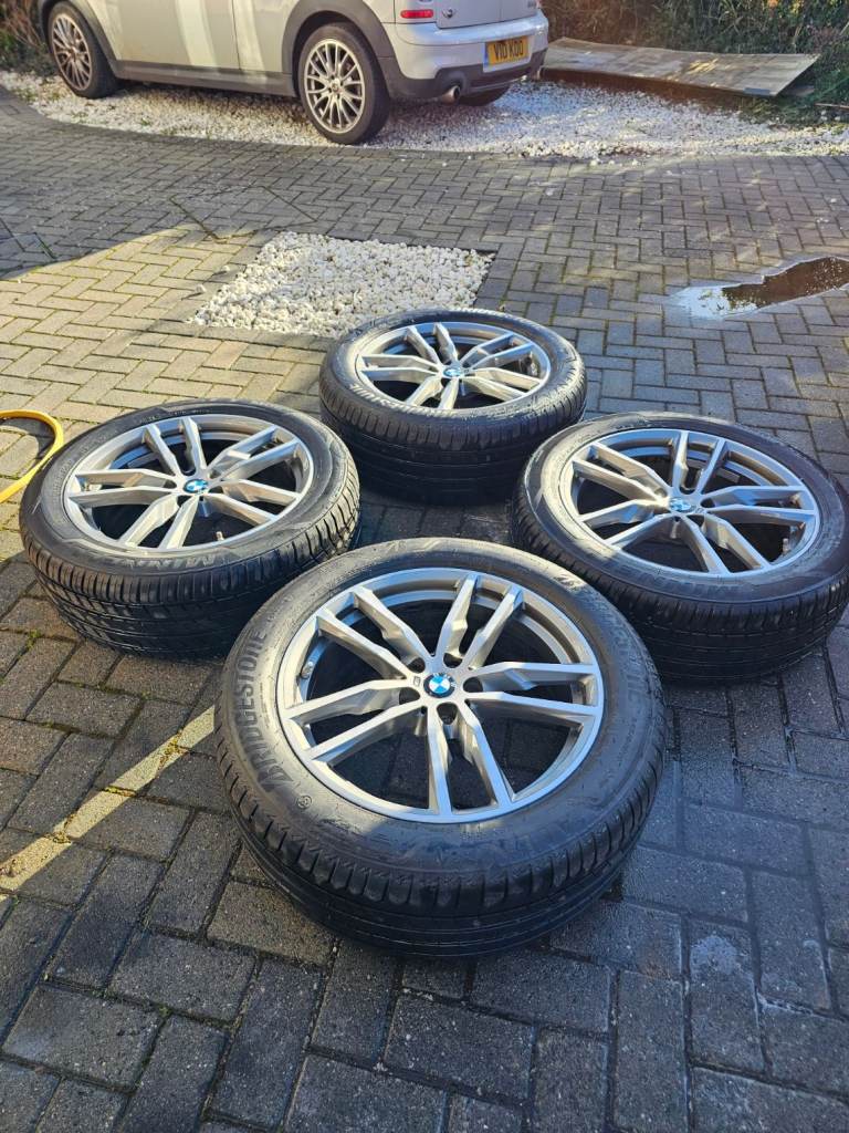 GENUINE BMW X3 X4 G01 G02 698 M SPORT 19" ALLOY WHEELS