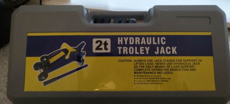 2t hydraulic trolley jack 