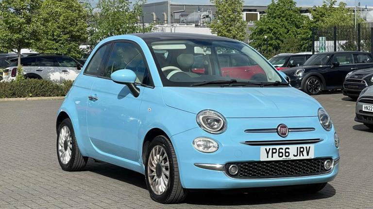 2016 Fiat 500 1.2 Lounge 3dr HATCHBACK PETROL Manual