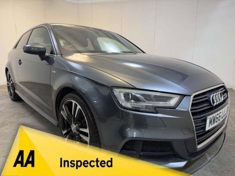 2017 Audi A3 1.4 TFSI CoD S line Hatchback 3dr Petrol Manual Euro 6 (s/s) (150 ps) Hatchback Petr...