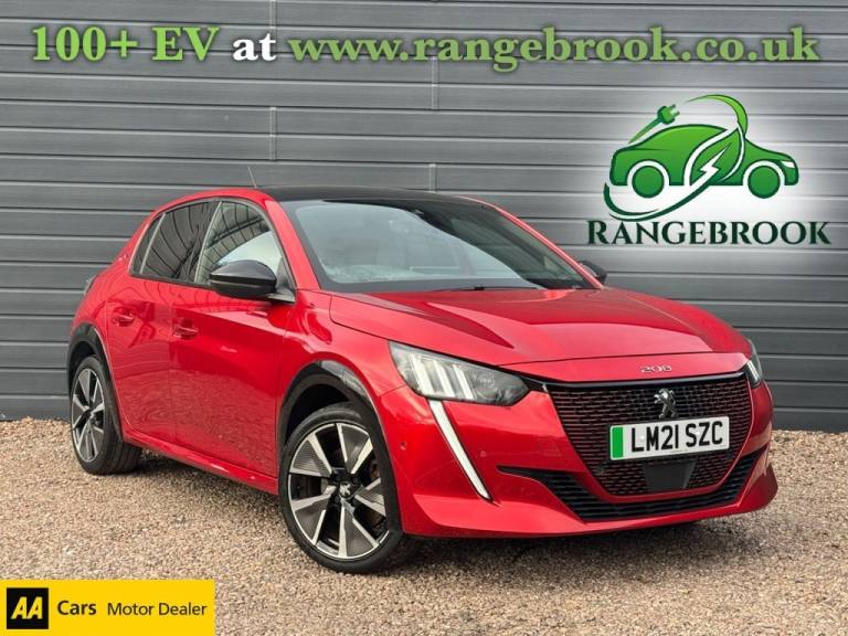 2021 21 PEUGEOT E-208 50KWH GT PREMIUM HATCHBACK 5DR ELECTRIC AUTO 