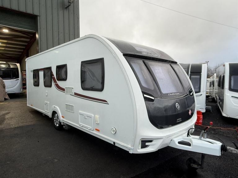 2017 SWIFT CHALLENGER 560 ALDE - 4 BERTH CARAVAN 