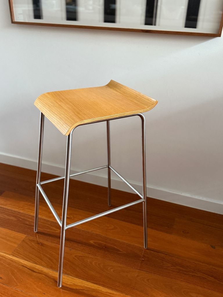 Pair of Simon James bar stools