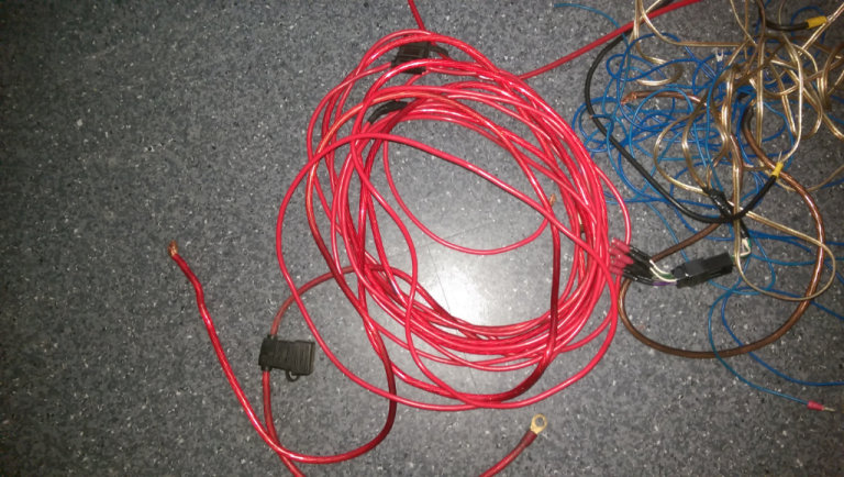 image for Car stereo Amp Leads
