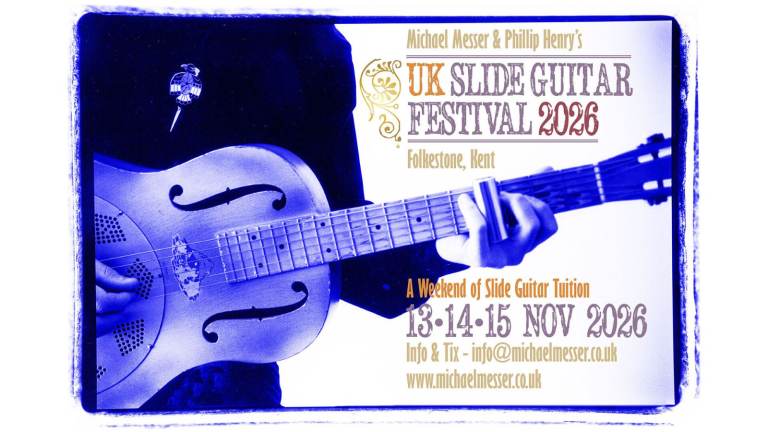 THE UK SLIDE GUITAR FESTIVAL 2026