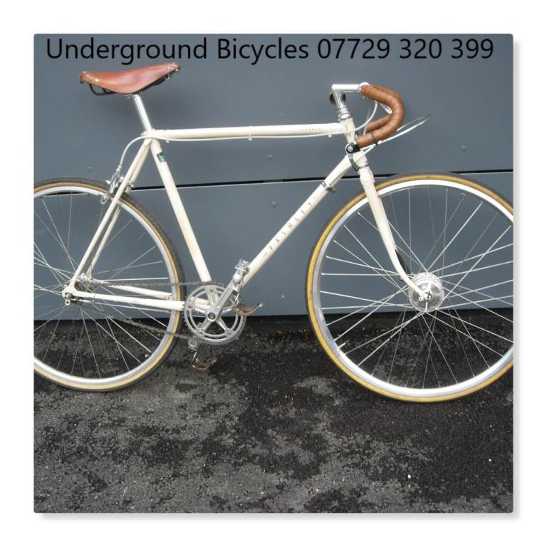 Very Rare Fixed Wheel 3 Speed Track Bike by Pashley, Reynolds 531, JUST SERVICED/CHEAP PRICE!!!!!!
