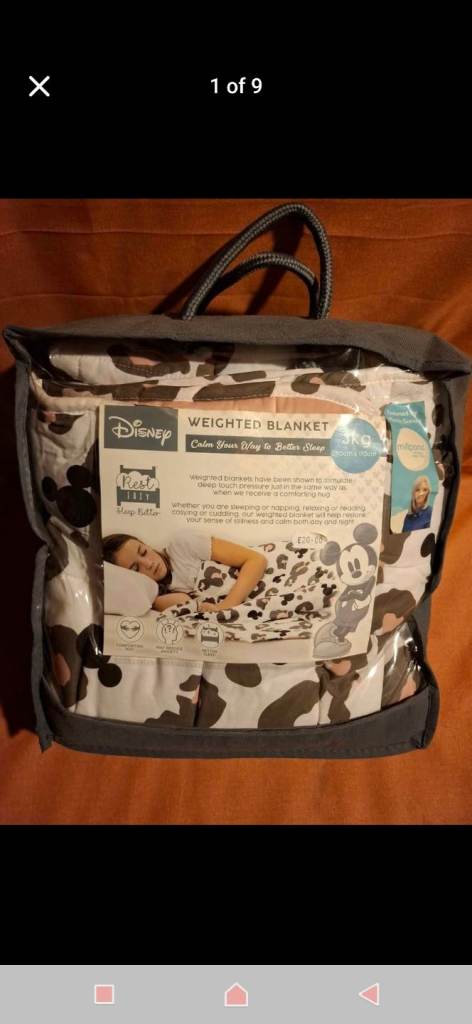 Disney weighted blankets 3 weights left
