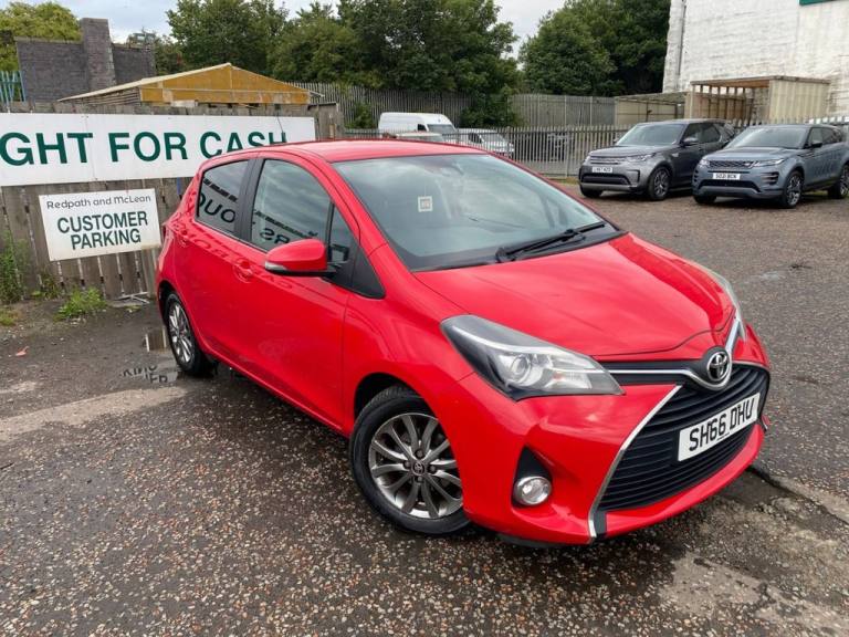 2016 Toyota Yaris 1.33 VVT-i Icon TSS 5dr CVT HATCHBACK PETROL Automatic