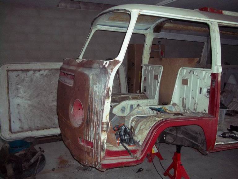 RHD Original N.Ireland reg 1971 Volkswagen Type 2 Baywindow Project