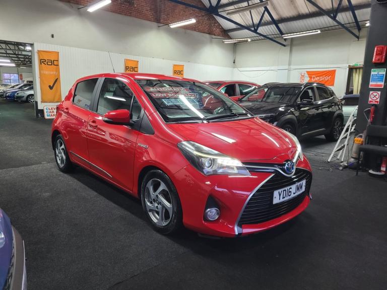 2016 Toyota Yaris 1.5 Petrol Hybrid 'Excel' Automatic Hatchback Petrol/Electric Hybrid Automatic
