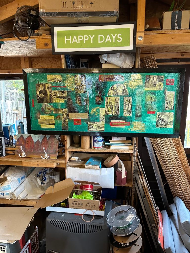 Original mixed media artwork
